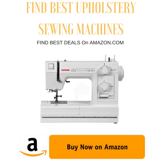 Top 6 Upholstery Sewing Machines in 2020 Reviews Sew Care