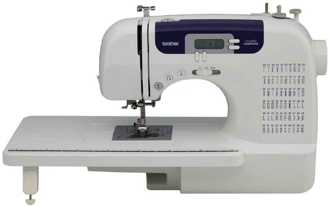 brother cs6000i sewing and quilting machine, 60 built-in stitches