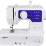 Luby portable sewing machine