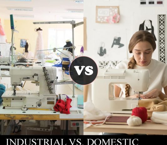 Industrial vs. Domestic Sewing Machine