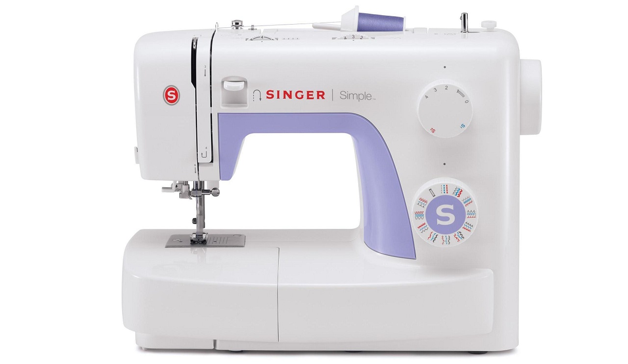 singer simple sewing machine with built in needle threader