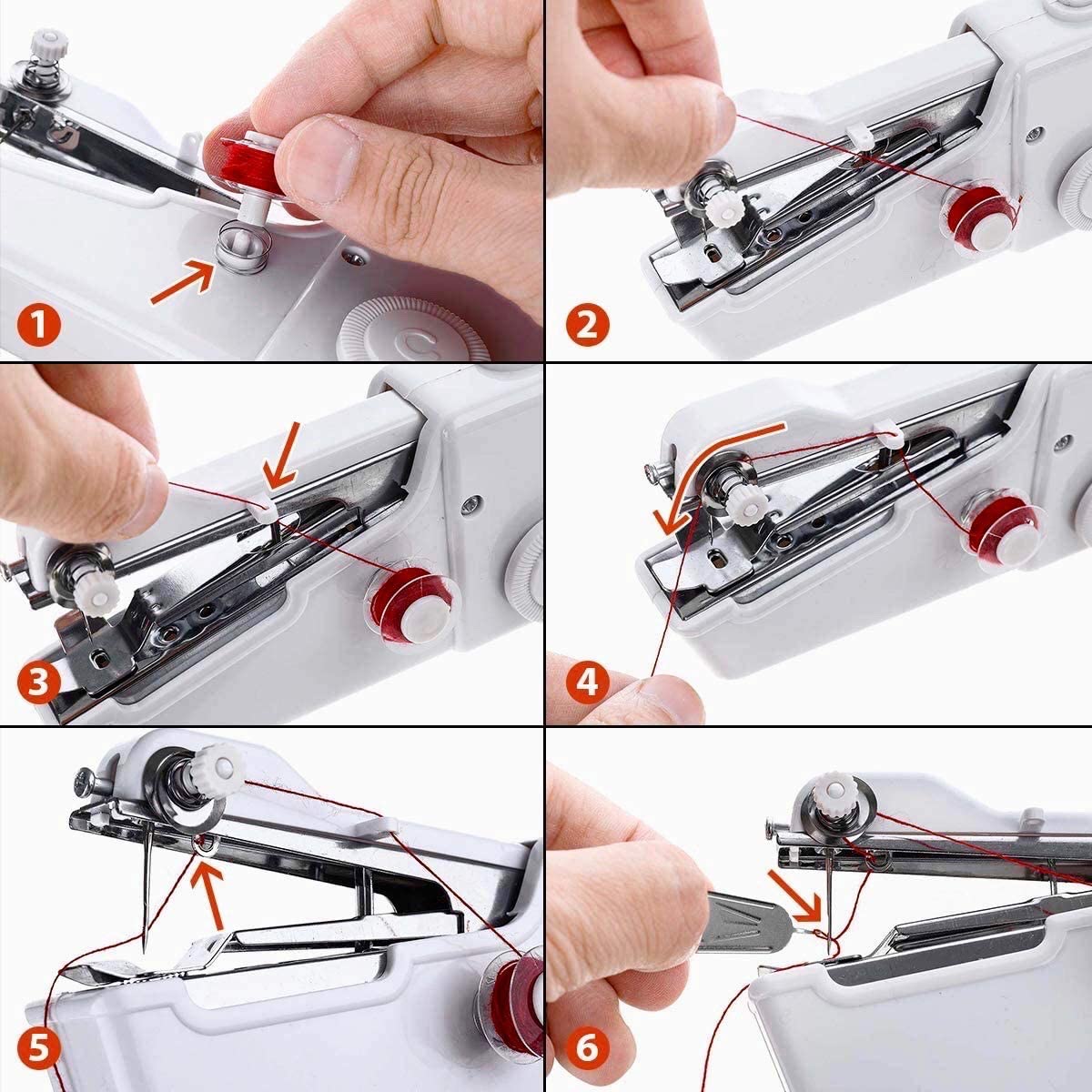 directions for using the singer handy stitch sewing machine