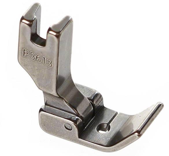 straight presser foot isolated on white background